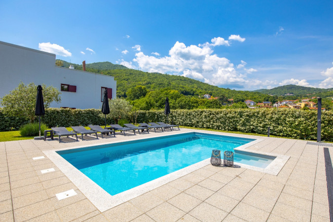 Eksterijer, Villa Su&scaron;anj - Luksuz i Elegancija, s bazenom, Kvarner Matulji