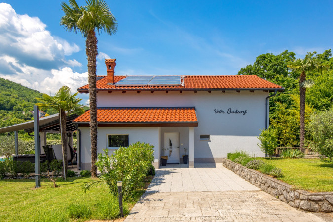 Eksterijer, Villa Su&scaron;anj - Luksuz i Elegancija, s bazenom, Kvarner Matulji